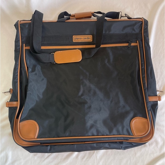 PIERRE CARDIN Garment Bag Luggage Hanging Suit Bag Vintage 42”x21” - Picture 4 of 15
